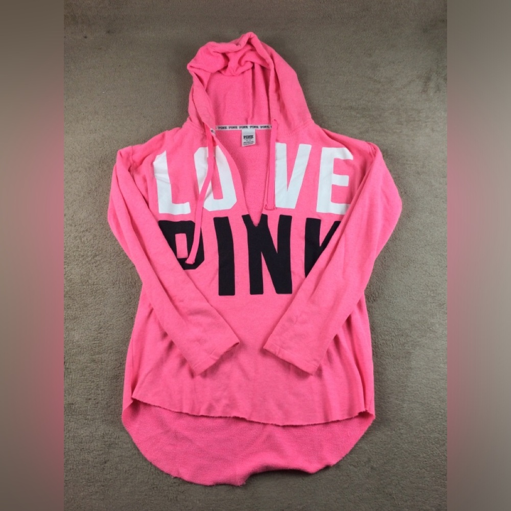 Victoria’s Secret pink hoodie Womens size M